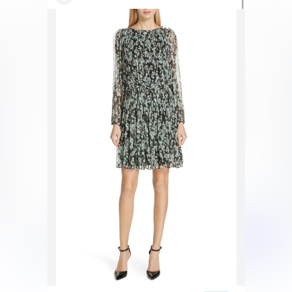 Jason Wu Black and White Floral A-Line Skirt